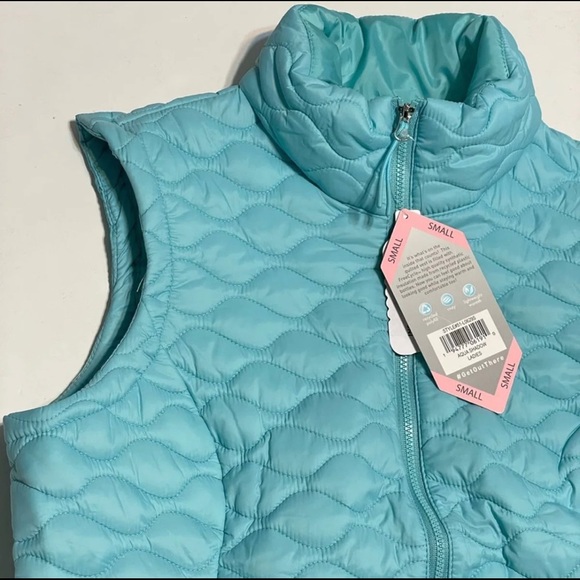 FREE COUNTRY WOMEN'S CHALET QUILTED ACOUA  VEST SIZE SMALL - Picture 6 of 10